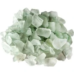 Aqueon LED MiniBow SmartClean Fish Aquarium Kit & Galapagos Aquarium Sea Glass, 4-lb Bag -Fish Products 301784 PT5. AC SS1800 V1622821056