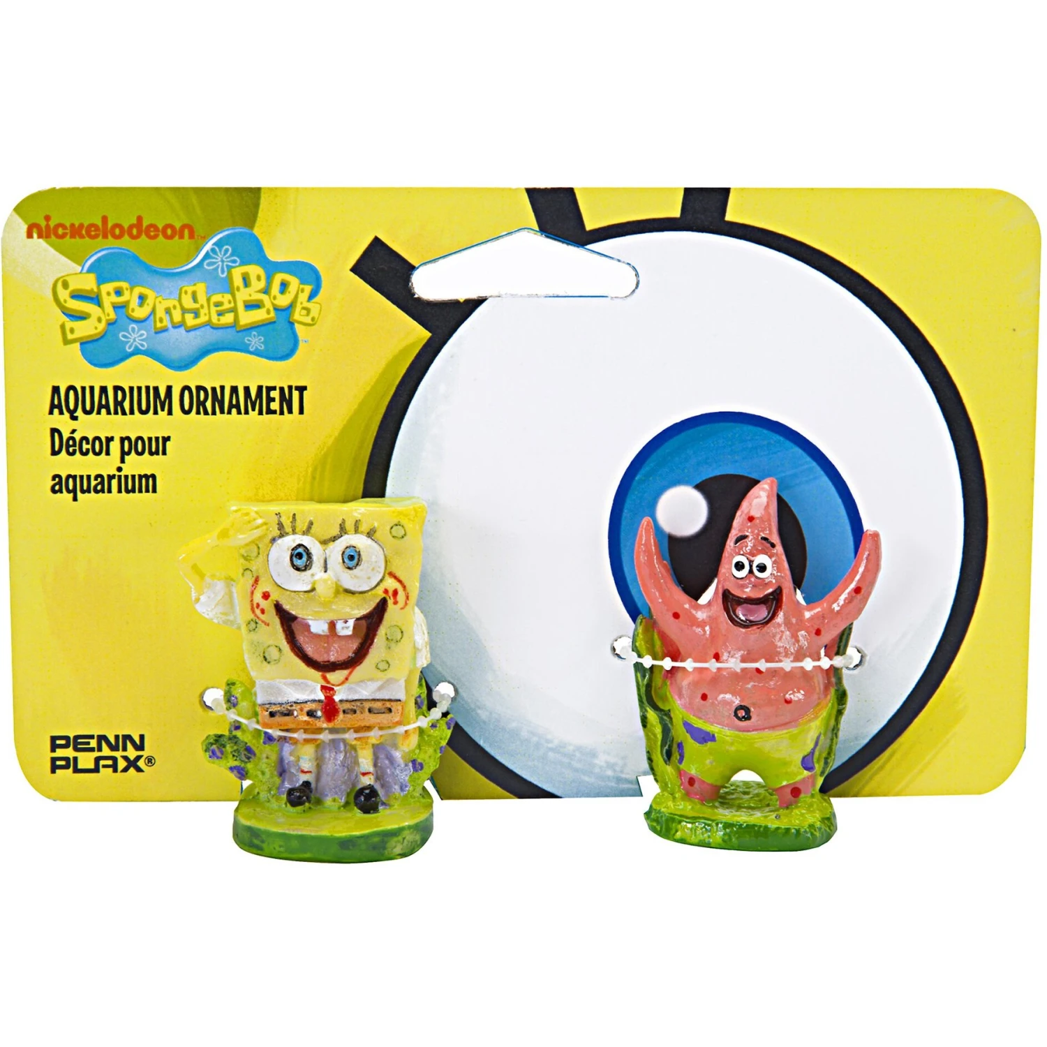 Penn-Plax SpongeBob & Patrick Combo Aquarium Ornament 3 Penn-Plax SpongeBob & Patrick Combo Aquarium Ornament