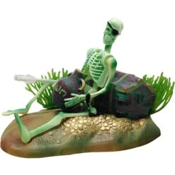 Penn-Plax Skeleton Treasure Aquarium Ornament