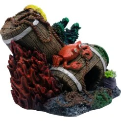 GloFish Cycle Barrels Aquarium Ornament -Fish Products 306795 PT2. AC SS1800 V1624314230