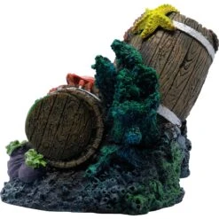 GloFish Cycle Barrels Aquarium Ornament -Fish Products 306795 PT6. AC SS1800 V1624315989