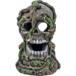 GloFish Cycle Skull Aquarium Ornament