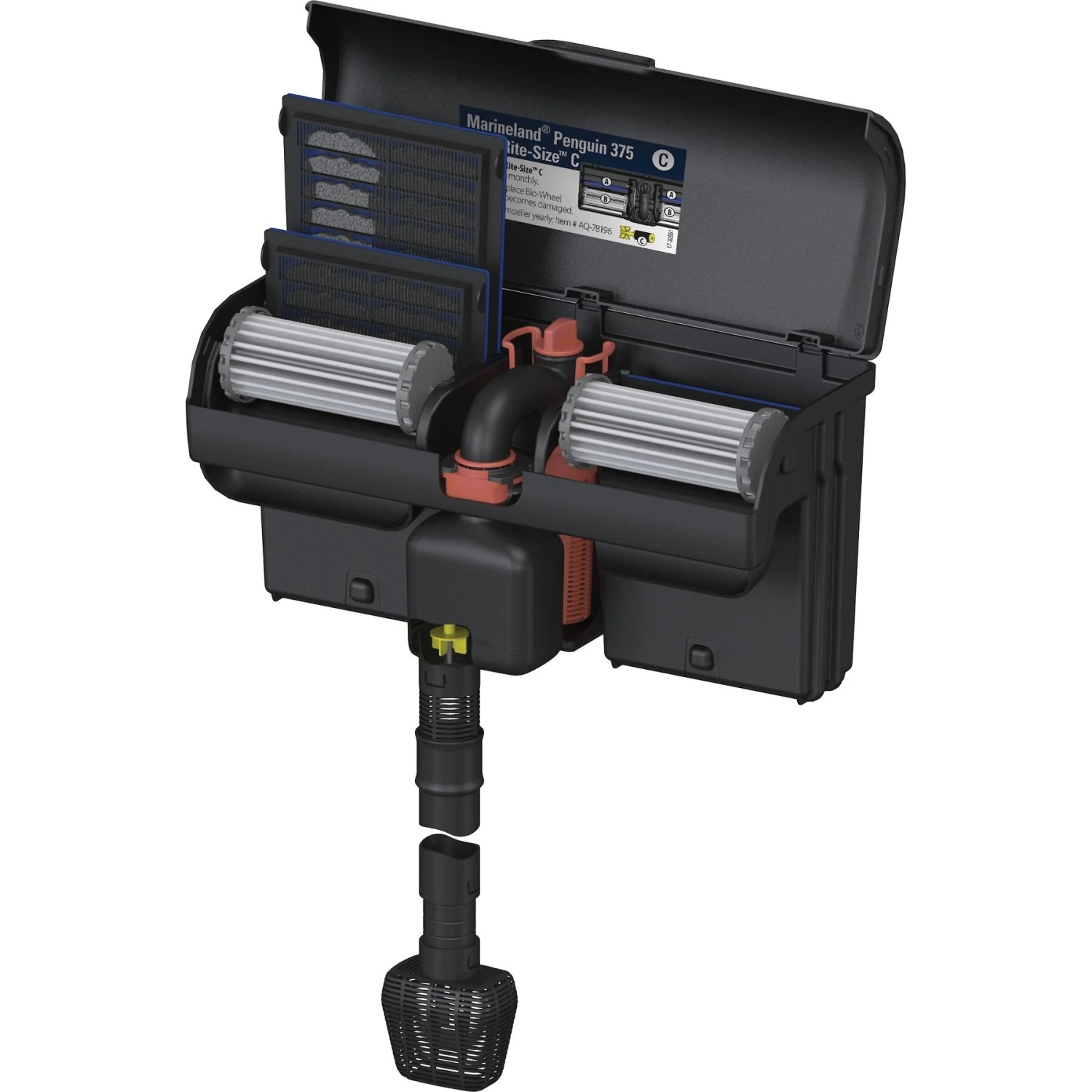 Marineland Penguin Pro Aquarium Filter 8 Marineland Penguin Pro Aquarium Filter - Image 6