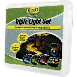 Tetra Pond Triple Light Set With Remote -Fish Products 306864 PT4. AC SS1800 V1624310337
