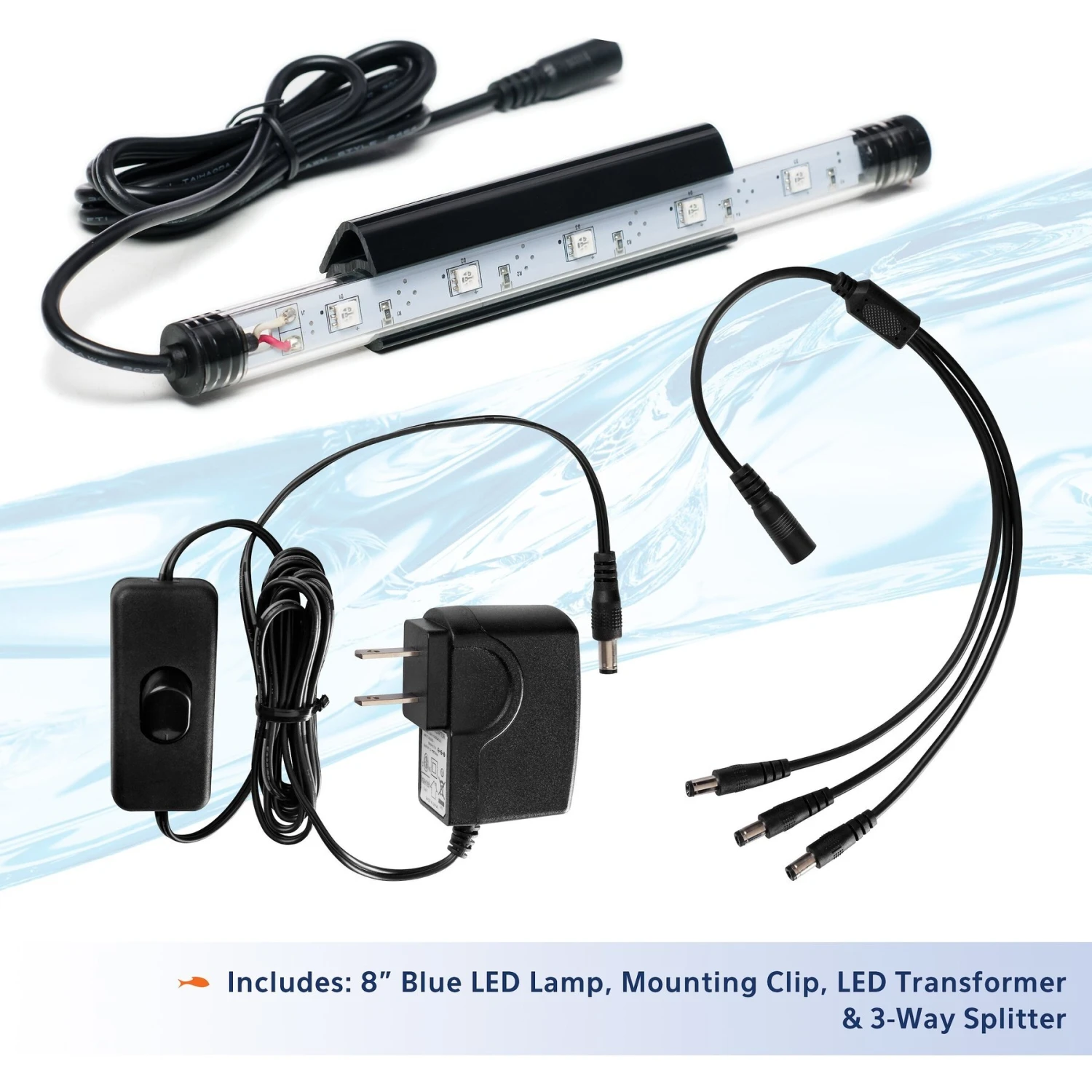 Aqueon Under Rim LED Aquarium Accent Light 8 Aqueon Under Rim LED Aquarium Accent Light - Image 6