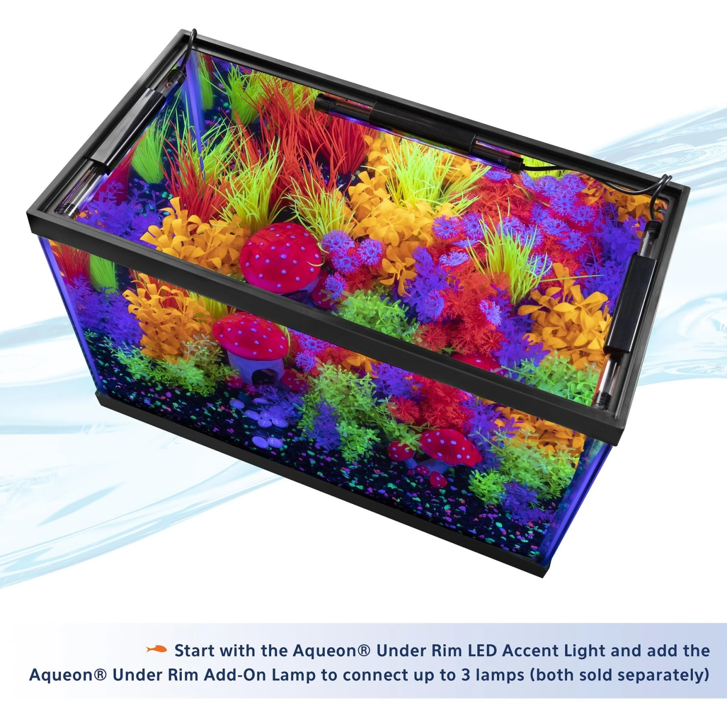 Aqueon Under Rim LED Aquarium Accent Light 10 Aqueon Under Rim LED Aquarium Accent Light - Image 8