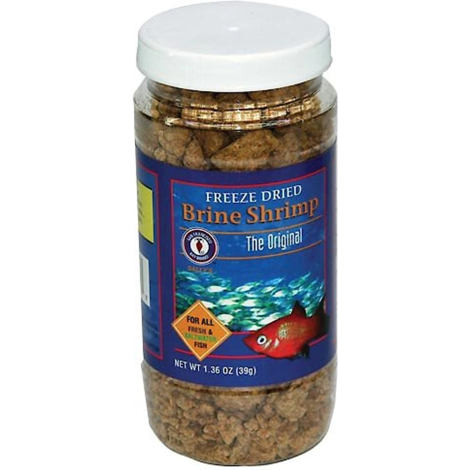 San Francisco Bay Brand Freeze-Dried Brine Shrimp Fish Food 3 San Francisco Bay Brand Freeze-Dried Brine Shrimp Fish Food