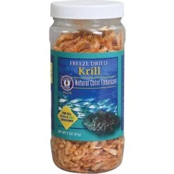 San Francisco Bay Brand Freeze-Dried Krill Fish Food, 2-oz Bag