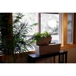 AquaSprouts Fountain Aquaponics Ecosystem Kit, Taupe, 6-gal -Fish Products 315385 PT6. AC SS1800 V1626395921