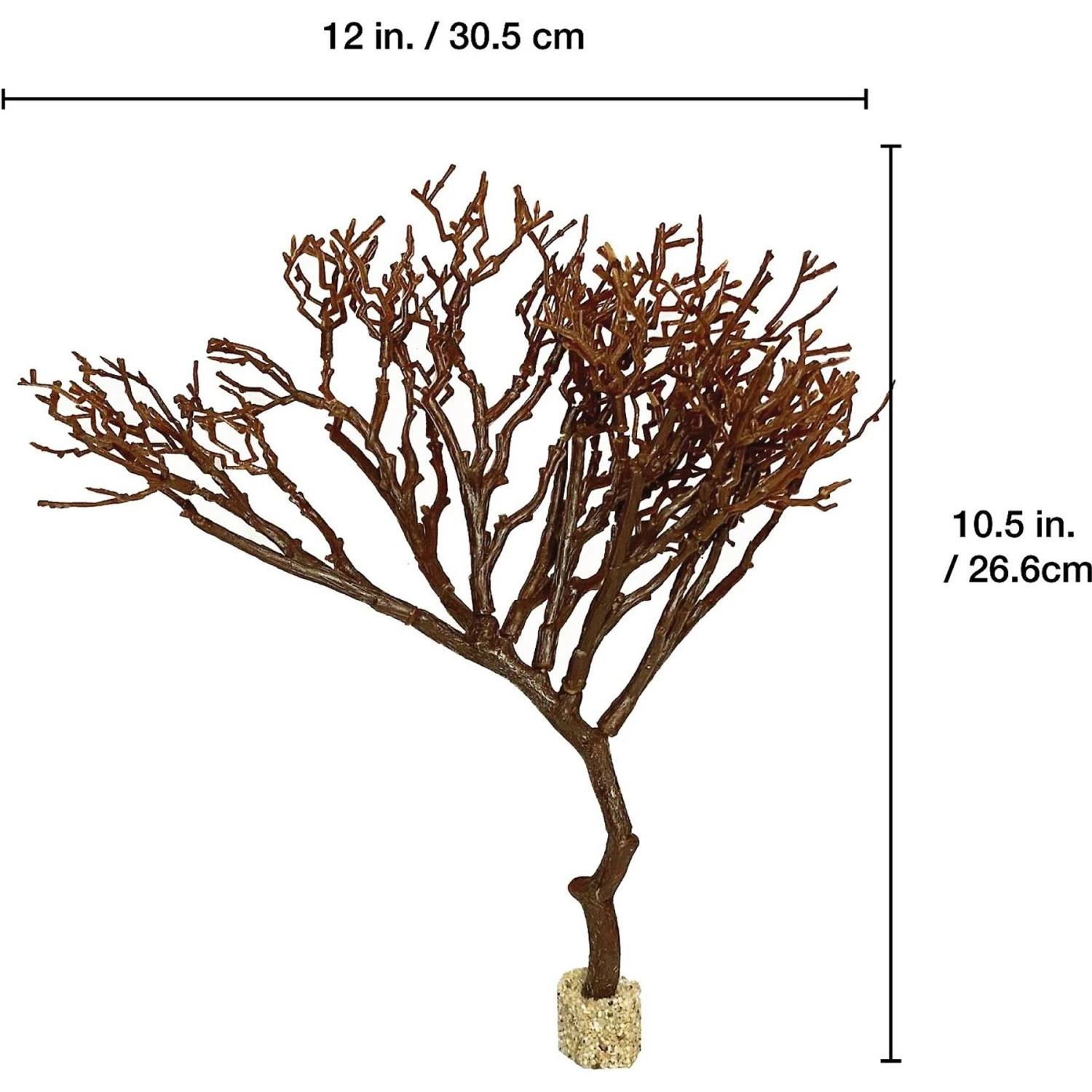 Current USA Weighted Base Bayou Manzanita Branch Aquarium Plant 5 Current USA Weighted Base Bayou Manzanita Branch Aquarium Plant - Image 3