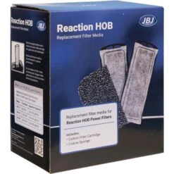 JBJ Aquarium HB-55 Reaction HOB Aquarium Filter Media, 2 Count