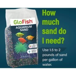 GloFish Aquarium Sand, 5-lb Bag -Fish Products 325472 PT3. AC SS1800 V1629927430