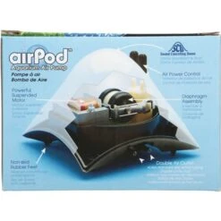 Penn-Plax Air-Pod Aquarium Air Pump -Fish Products 331048 PT4. AC SS1800 V1668105093