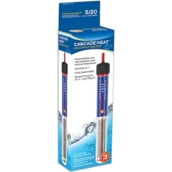 Penn-Plax Cascade Heat Preset Submersible Aquarium Heater, 7-in -Fish Products 331093 PT1. AC SS1800 V1632796592