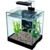 Cascade All-in-One Desktop LED Light Glass Fish Tank Kit, 3.2-gal