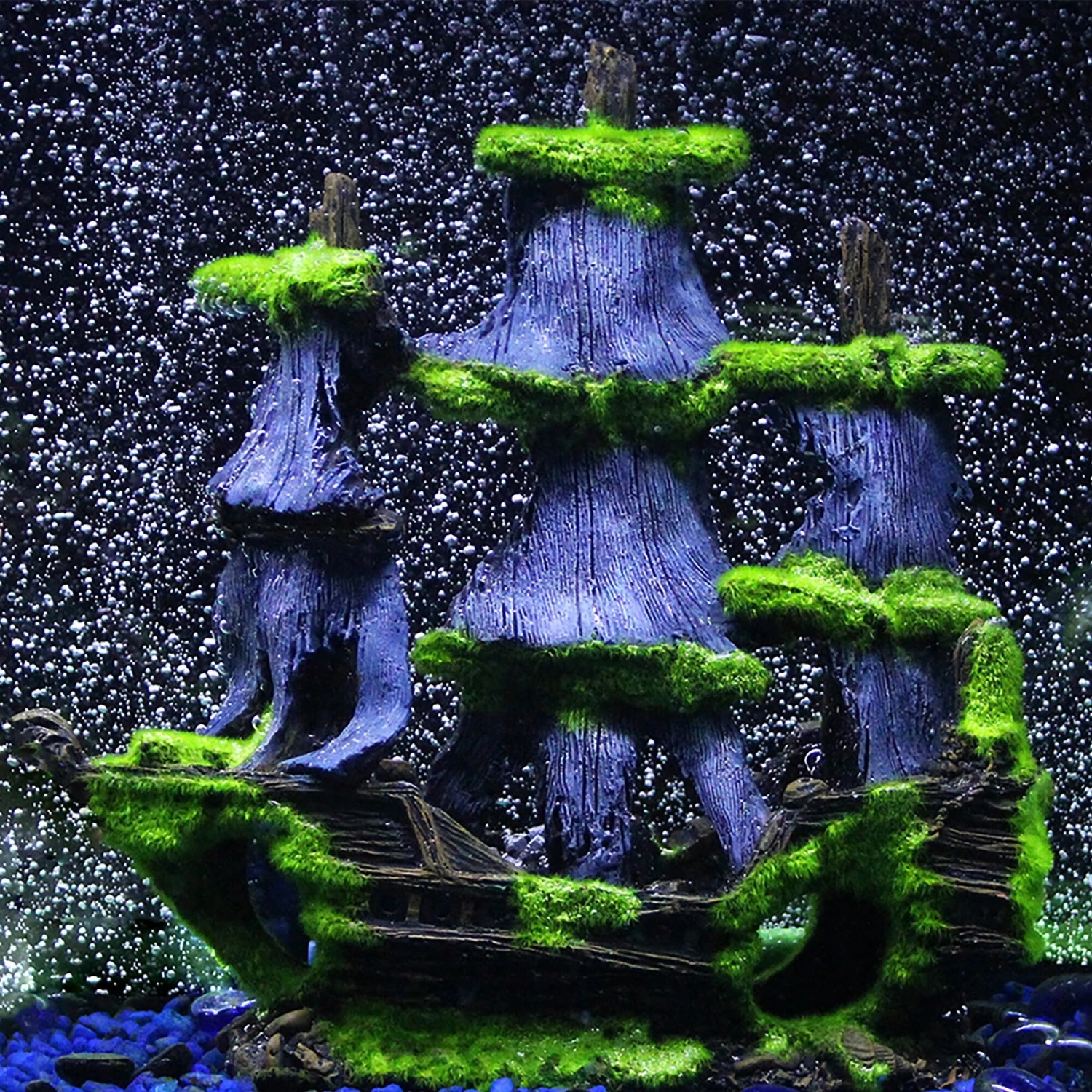 Penn-Plax Nautical Aqua-Flora, 3 Count 7 Penn-Plax Nautical Aqua-Flora, 3 Count - Image 5