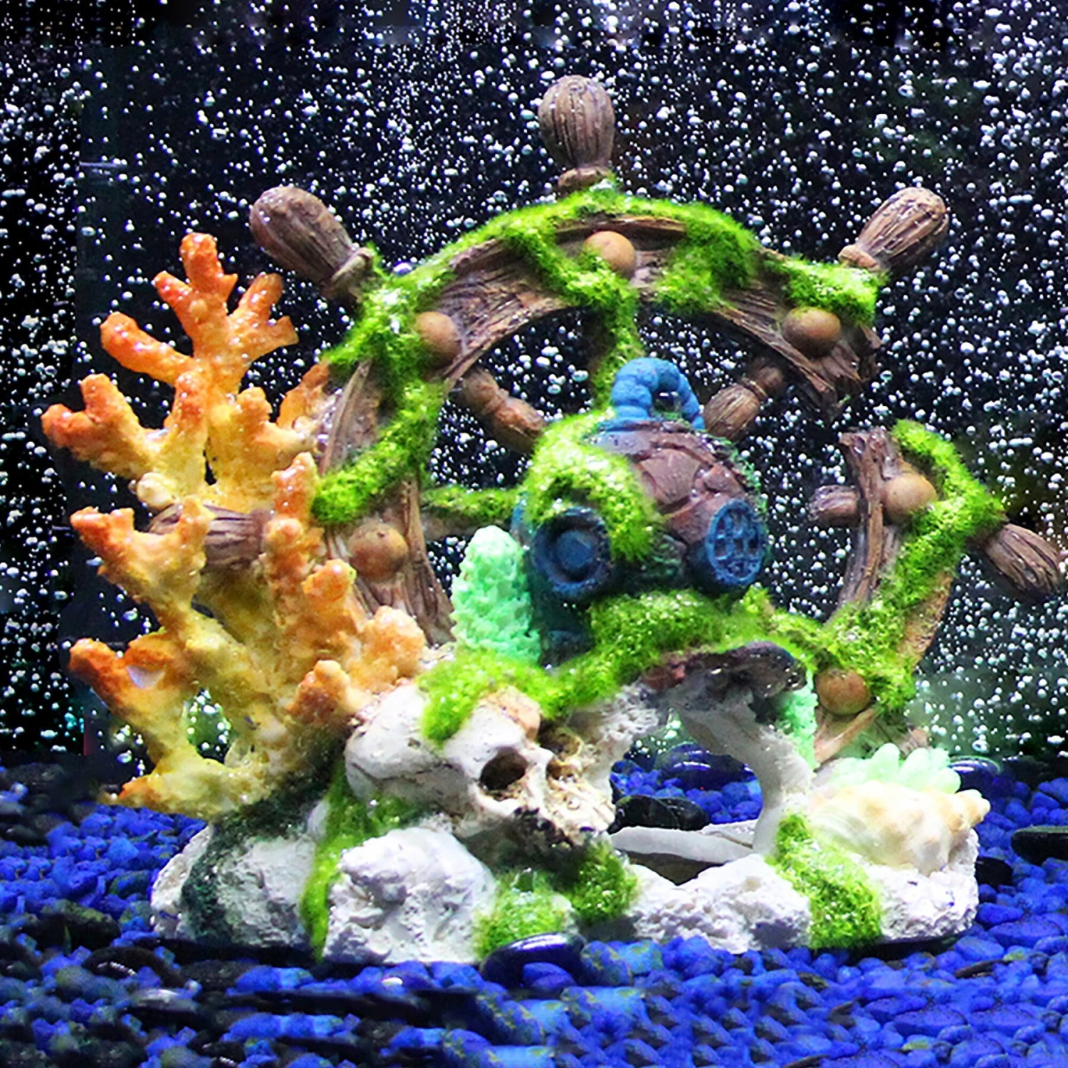 Penn-Plax Nautical Aqua-Flora, 3 Count 8 Penn-Plax Nautical Aqua-Flora, 3 Count - Image 6