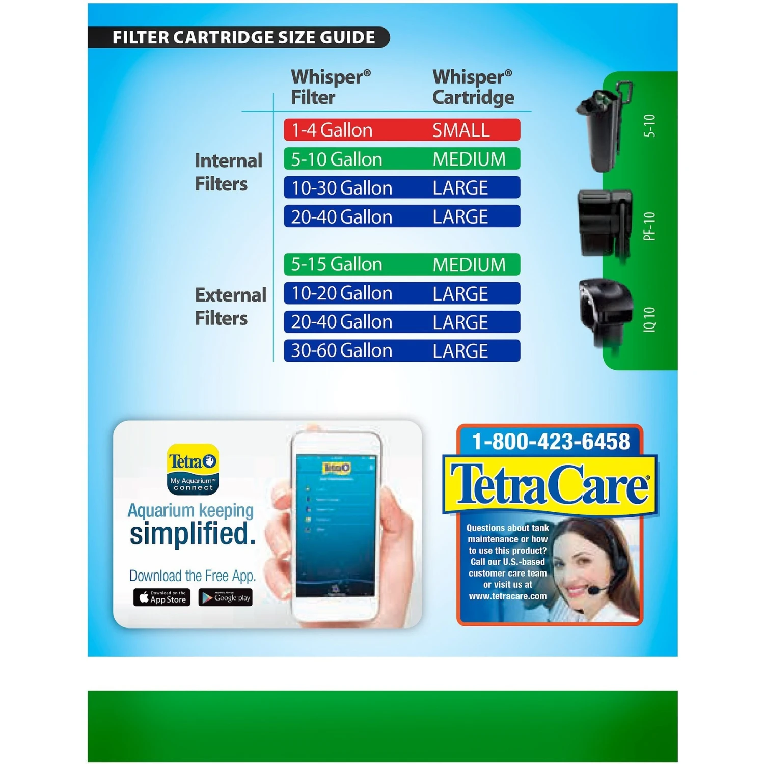 Tetra Whisper Bio-Bag Aquarium Filter Cartridge, 6 Count 8 Tetra Whisper Bio-Bag Aquarium Filter Cartridge, 6 Count - Image 6