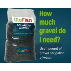 GloFish Aquarium Fish Gravel, Black, 5-lb 12 GloFish Aquarium Fish Gravel, Black, 5-lb -Fish Products 357903 PT3. AC SS1800 V1641341793