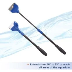 Aqueon ProScraper 3.0 Adjustable Aquarium Algae Scraper -Fish Products 364056 PT3. AC SS1800 V1643907736