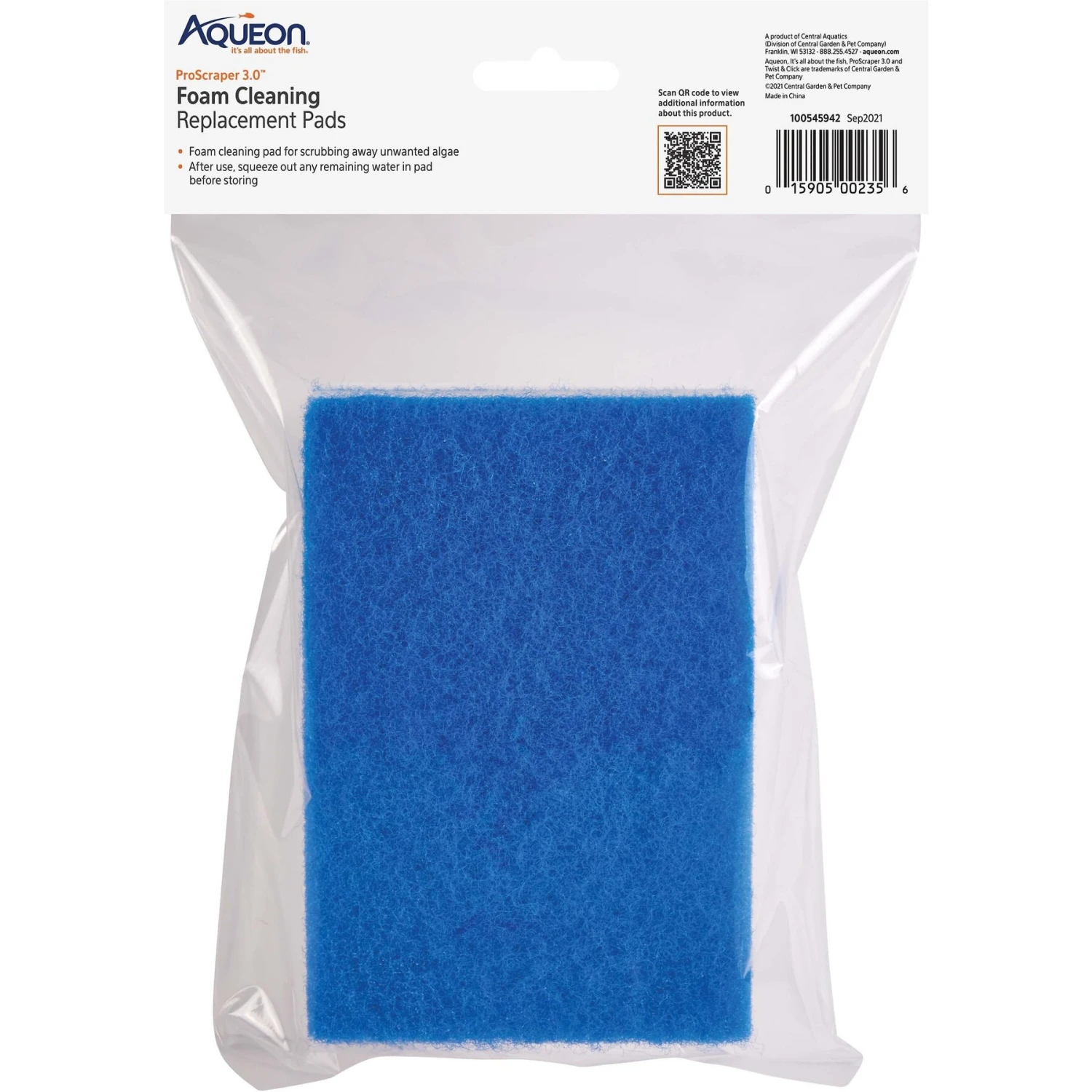 Aqueon ProScraper 3.0 Foam Cleaning Pads 4 Aqueon ProScraper 3.0 Foam Cleaning Pads - Image 2
