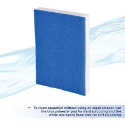 Aqueon ProScraper 3.0 Foam Cleaning Pads 12 Aqueon ProScraper 3.0 Foam Cleaning Pads -Fish Products 364064 PT4. AC SS1800 V1643908111