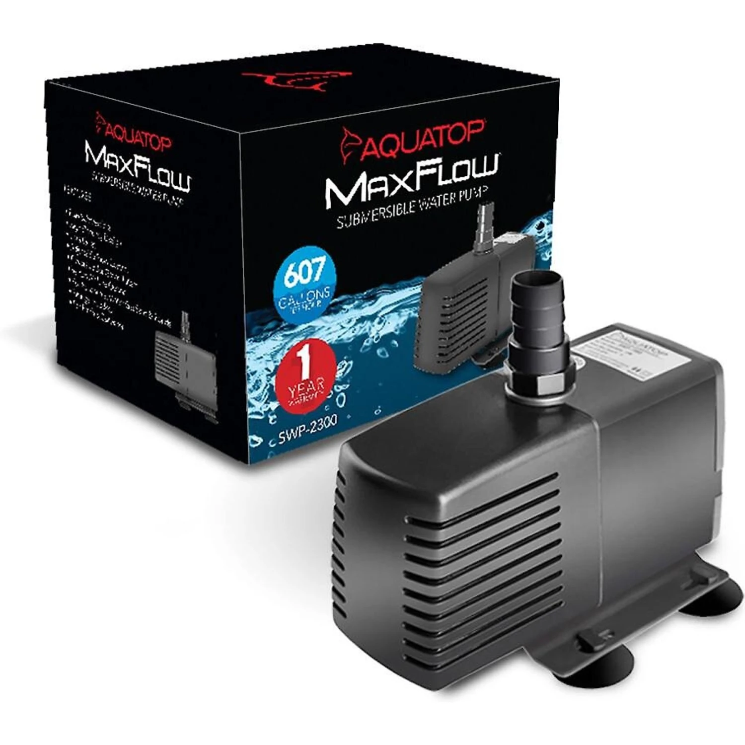 Aquatop MaxFlow Submersible Aquarium Pump 3 Aquatop MaxFlow Submersible Aquarium Pump