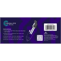 Coralife Biocube UV Sterilizer Lamp Fish Water Conditioner, 5 Watts -Fish Products 535422 PT2. AC SS1800 V1683561637