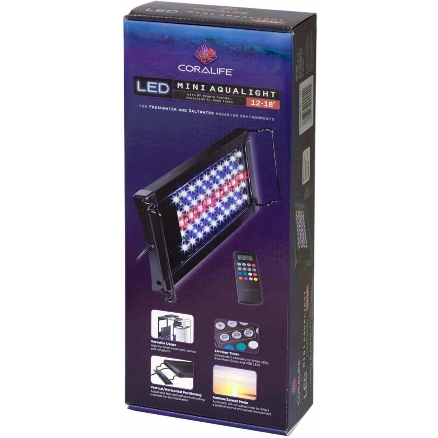 Coralife Aqualight Mini Aquarium LED Fish Light Fixture 3 Coralife Aqualight Mini Aquarium LED Fish Light Fixture