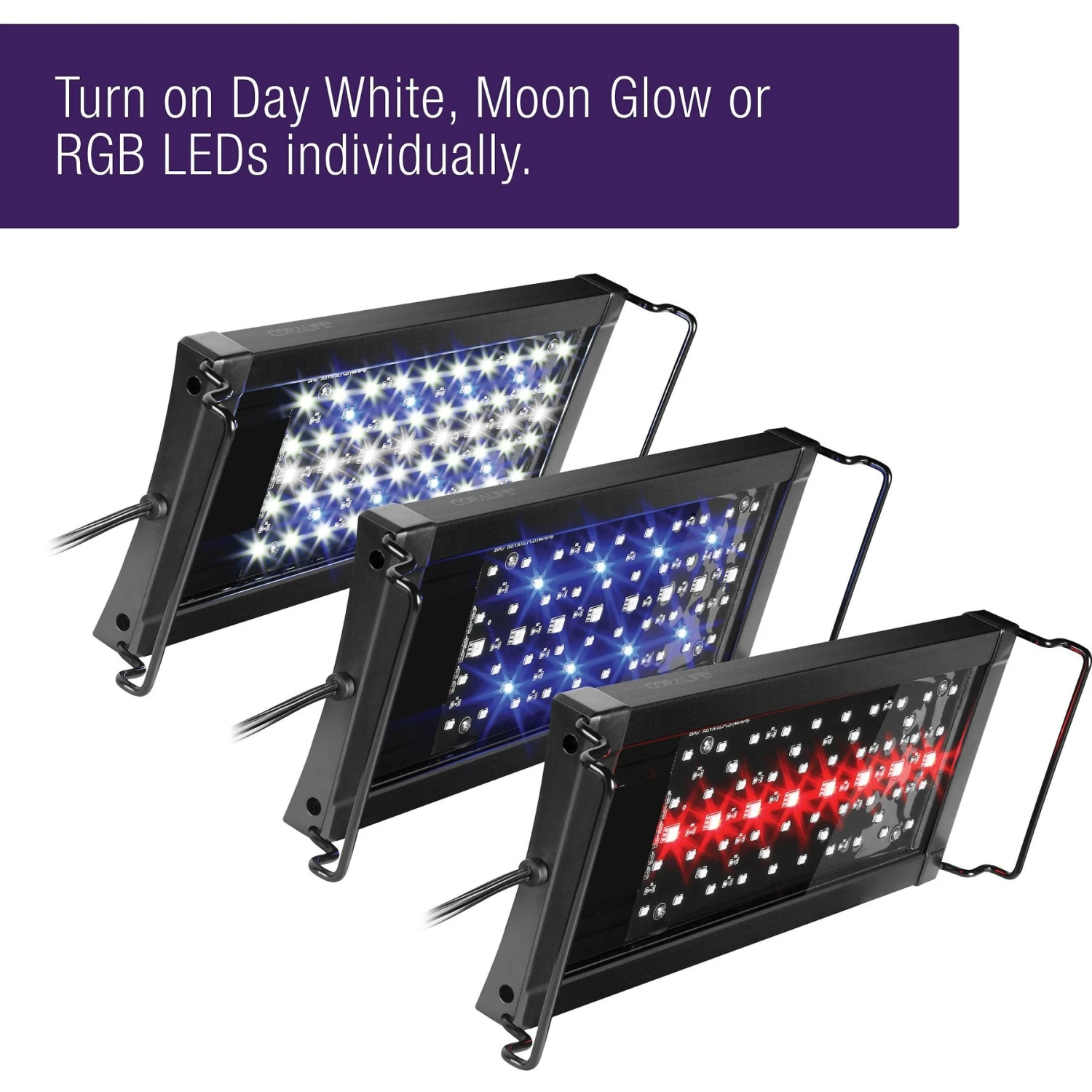 Coralife Aqualight Mini Aquarium LED Fish Light Fixture 4 Coralife Aqualight Mini Aquarium LED Fish Light Fixture - Image 2