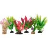 Frisco Colorful Plastic Aquarium Plant Set -Fish Products 537230 MAIN. AC SS1800 V1667227667