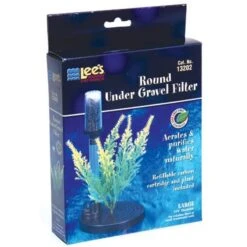 Lee's Aquarium & Pets Round Under Gravel Aquarium Bowl Filter