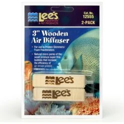Lee's Aquarium & Pets Wooden Aquarium Air Diffusers, 2 Count