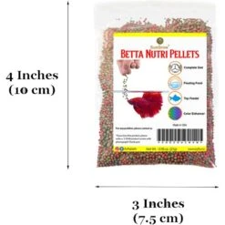SunGrow High Protein Betta & Goldfish Floating Food Pellets Food, 0.95-oz Bag 15 SunGrow High Protein Betta & Goldfish Floating Food Pellets Food, 0.95-oz Bag -Fish Products 557910 PT6. AC SS1800 V1660858483