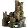 Underwater Treasures Stone Fortress Fish Ornament