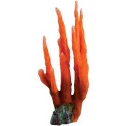 Underwater Treasures Orange Finger Coral Fish Ornament
