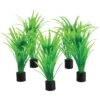 Underwater Treasures Mini Plant Green Tall Grass Fish Ornament, 3.25-in, 5 Count
