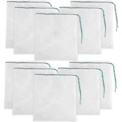 SunGrow Activated Carbon Aquarium Filter Media Bag For Betta Fish Tank Maintenance, 10 Count