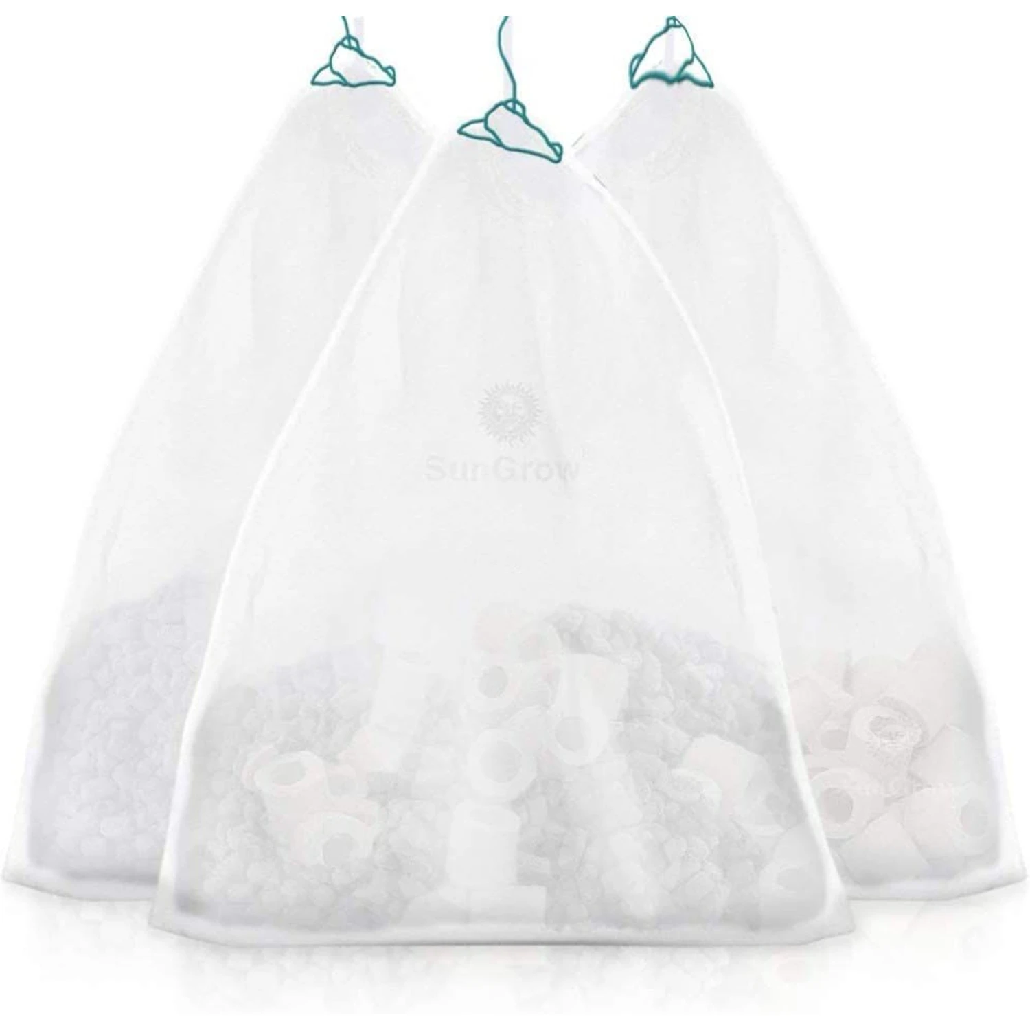 SunGrow Activated Carbon Aquarium Filter Media Bag For Betta Fish Tank Maintenance, 10 Count 4 SunGrow Activated Carbon Aquarium Filter Media Bag For Betta Fish Tank Maintenance, 10 Count - Image 2