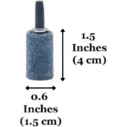 SunGrow Betta Aquarium Bubbler, Air Stone Aerator For Hydroponics & Aquaponic Fish Tank, 10 Count -Fish Products 629126 PT4. AC SS1800 V1675089256