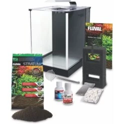 Fluval EBI Shrimp Aquarium Kit, 2.6-gal 10 Fluval EBI Shrimp Aquarium Kit, 2.6-gal -Fish Products 658694 PT3. AC SS1800 V1665780505