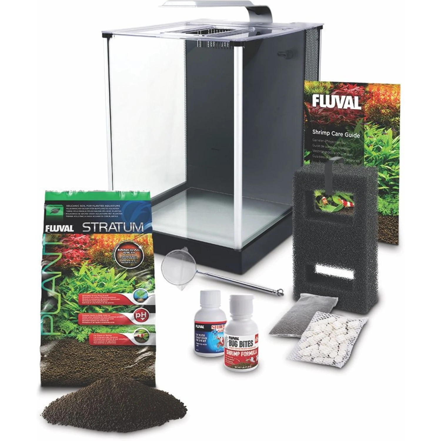 Fluval EBI Shrimp Aquarium Kit, 2.6-gal 6 Fluval EBI Shrimp Aquarium Kit, 2.6-gal - Image 4