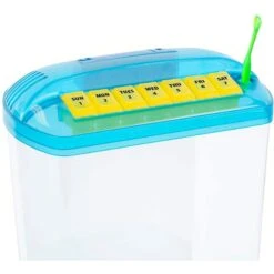 Penn-Plax Nickelodeon Baby Shark Rite-Bite Educational Betta Tank Fish Aquarium, 1.13-gallon -Fish Products 674806 PT2. AC SS1800 V1667520199