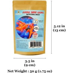 SunGrow Growth Supplement For Freshwater Aquarium Bottom Feeders & Cherry Shrimp Food, 1.75-oz Bag -Fish Products 697486 PT3. AC SS1800 V1686843086