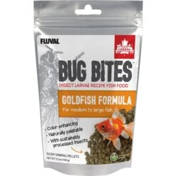Fluval Fl Bug Bites Goldfish Formula Medium & Large Pellets Fish Food, 3.5-oz