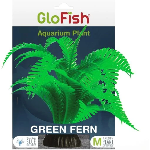 GloFish Green Fern Aquarium Plant -Fish Products 714670 MAIN. AC SS1800 V1670614677