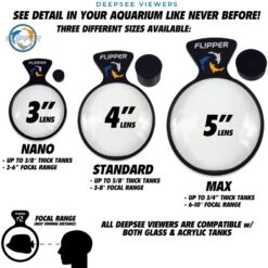 Flipper DeepSee Viewer Max Fish Coral Care -Fish Products 755342 PT4. AC SS1800 V1673467431