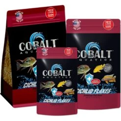 Cobalt Aquatics Select Cichlid Flakes Fish Food -Fish Products 765790 PT5. AC SS1800 V1676321730