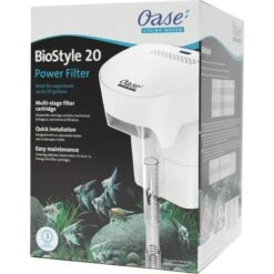 OASE Indoor Aquatics Biostyle 20 Fish Filter, White 9 OASE Indoor Aquatics Biostyle 20 Fish Filter, White -Fish Products 795606 PT1. AC SS1800 V1680270619