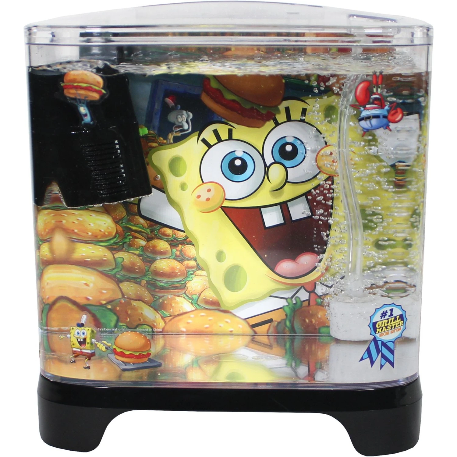 Penn-Plax Officially Licensed SpongeBob SquarePants Fish Starter Kit, Multicolor 5 Penn-Plax Officially Licensed SpongeBob SquarePants Fish Starter Kit, Multicolor - Image 3